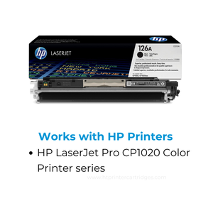 Cartucho de Tóner Original HP 126A Negro para Impresora LaserJet CE310A - Product Image 4