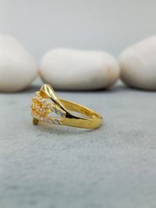 Custom Fancy Solitaire VVS Lab Grown Gold 14K 18K Compromiso Anillo de bodas Trendy 925 Silver Set-100% Satisfacción Garantizada" - Product Image 3