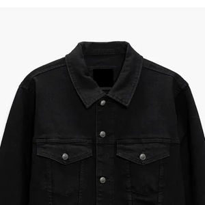 Chaqueta vaquera clásica actualizada, unisex, moderna, cómoda, de fibra duradera, ideal para moda al aire libre y pedidos de ropa al por mayor - Product Image 4