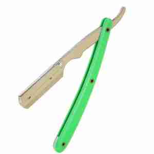 มีดโกนสแตนเลสตรงโกนหนวดร้านตัดผม - Product Image 1