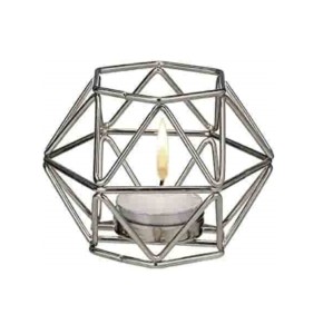 Hot Selling Home Decorative Aluminium <b>Tealight</b> Wholesale Golden Aluminium Handmade <b>Tealight</b> Metal Votive for Home Table Decor - Product Image 2