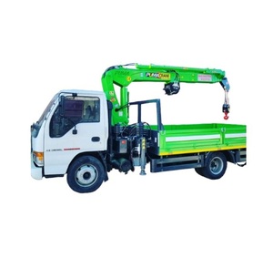 Grúa de carga montada en camión de pluma telescópica Puma Alta calidad Capacidad Momento de 10 toneladas de carga alto Turquía - Product Image 1