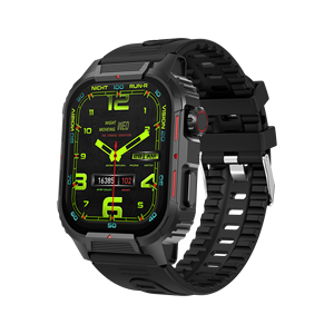 Montre connectée Rogbid pour hommes et femmes, écran Amoled 44-49mm, étanche IP67, Bluetooth, moniteur d'activité physique avec boussole de fréquence cardiaque - Product Image 1