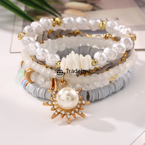 Bracelets en résine Tradebyd Bijoux légers et élégants faits à la main, parfaits pour les fêtes et les utilisations quotidiennes - Product Image 2