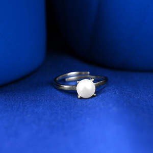 Compre Anillos de Plata de Ley 925 con Perlas para Mujer - Product Image 2