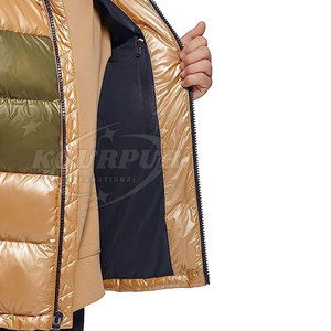 แจ็กเก็ตปลาปักเป้าผ้าไนล่อนสำหรับผู้ชายเสื้อโค้ทแขนยาวคอปกเสื้อมีฮู้ดสำหรับฤดูหนาวงานตามสั่ง2025 - Product Image 5