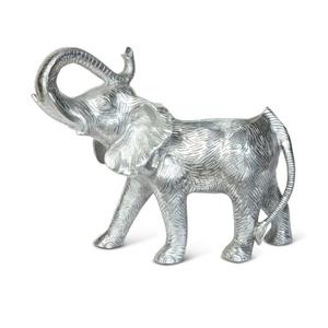 Seau à glace de luxe en forme de tigre avec poignée en cuir et Champagne fini à la main en aluminium de haute qualité - Product Image 4