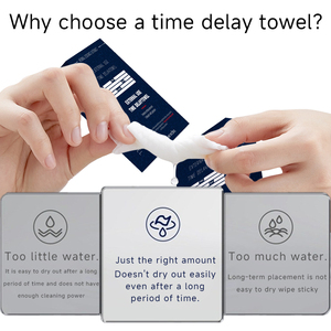 Performans gecikme ürünleri erkekler için süper cinsel aktivite zaman gecikmesi ile mendil - Product Image 5