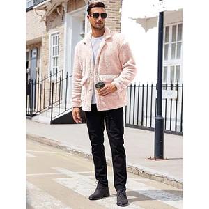 Veste polaire chaude d'hiver de mode avec logo personnalisé pour homme tendance en gros respirante de haute qualité - Product Image 4