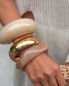 TIENDA BRAZALETES PULSERAS CUERNO DE BÚFALO BRAZLES y pulseras MODERNAS Venta al por mayor Pulsera artesanal de moda más nueva - Product Image 2