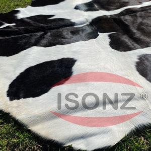 Alfombra de piel de vaca Natural con patrón blanco y negro, alfombra de piel de vaca Artificial, pelo de vaca en alfombra oculta/oculta - Product Image 6