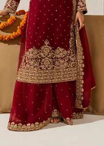 Exclusive Designer Traditional Foux Gorgette Floor-Length <b>Lehenga</b> <b>Choli</b> <b>Women</b> Moisture Wicking Indian/Pakistani Wedding Party - Product Image 4