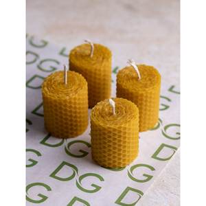 Collection de bougies en cire d'abeille 4 pièces - Product Image 1
