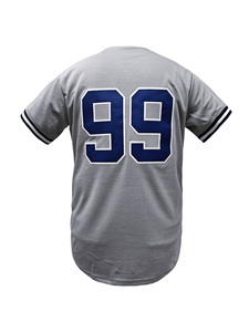 Nueva York para Hombre # Camiseta Deportiva con Bordado, Estilo Casual, Holgada, Manga Corta, Cuello en V, para Entrenamiento y Competición, Ropa Informal - Product Image 3