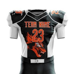 Conjuntos de Uniformes de Fútbol Americano de Diseño Personalizado para Hombre, Ropa Deportiva de Alta Calidad, Último Estilo, Pantalones Cortos Estampados de Secado Rápido y Transpirables - Product Image 4