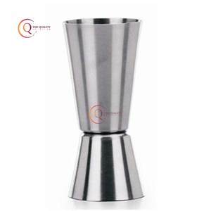 Shaker à cocktail en acier inoxydable Deluxe avec agitateur à cocktail couleur argent brillant poli avec accessoires de bar professionnels - Product Image 3