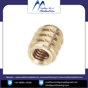 איכות טובה הנמכרת ביותר תוספת חוט פליז תוספת חוט פליז מתכת אום זמין במחיר הטוב ביותר - Product Image 3