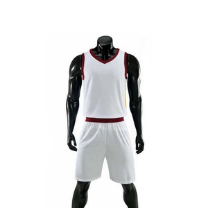 Maillots de basket-ball personnalisés de dernière conception avec broderie supérieure maillot de basket-ball Shorts de basket-ball - Product Image 2