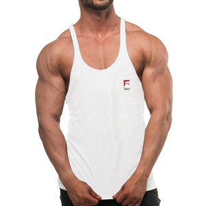 Camiseta sin mangas de algodón tejida informal para hombre, con estampado a cuadros, cuello redondo, nueva llegada, ligera, anti-bolitas, de secado rápido, con logotipo de color personalizado - Product Image 1