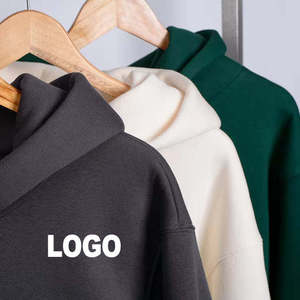 Wholesale Hot Products Custom Logo <b>Fleece</b> Hoodie Men Heavy Wight Plain <b>Thick</b> <b>Fleece</b> Hoodie Customized <b>Fleece</b> Hoodie - Product Image 4