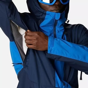 เสื้อแจ็คเก็ตสกีกันลมกันน้ำระบายอากาศได้ดีสำหรับผู้ใหญ่  รับผลิตตามสั่งขายส่ง  มีหลายสี  ไซส์ใหญ่พิเศษ สำหรับเล่นสกีและกีฬาหิมะ - Product Image 3