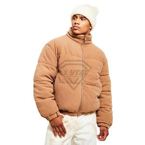 Lightweight Custom <b>Mens</b> Puffer Jacket Winter Wear Nylon Polyester Bubble Jacket OEM Production <b>Men</b> Puffer Jackets - Product Image 1