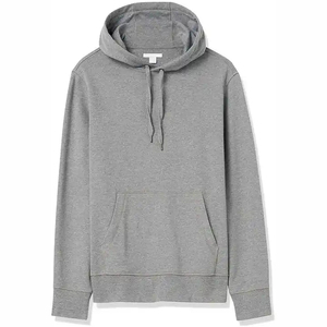 Nouveau design – Sweat à capuche d'hiver personnalisé en molleton épais 400g, coupe oversize et carrée, 100% coton, pour homme - Product Image 2