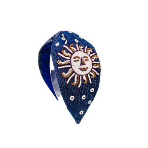 Bandeau avec perles colorées pour femmes et filles, accessoires de cheveux tendance, élégant et confortable, en provenance d'Inde - Product Image 6