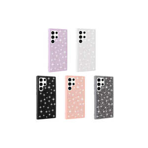 Funda de Lujo Blanca con Diseño de Diamantes Brillantes para Samsung Galaxy S23 Ultra, Funda Protectora de Silicona con Pedrería Premium en Caja - Product Image 4