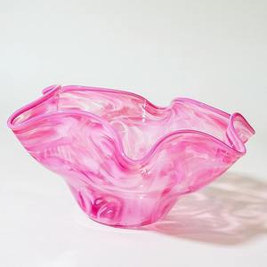 Bol en résine haut de gamme, décoration artistique de centre de table, design rond fait à la main pour la nourriture et les modèles, décoration pour la maison et les mariages - Product Image 1