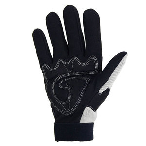Gants de travail en cuir/coton les plus vendus, tissu léger, prix bas, gants de travail en cuir pour l'assemblage - Product Image 3