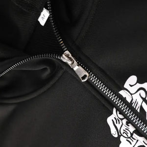 Sweat à capuche surdimensionné pour homme en coton 100% avec fermeture éclair, imprimé sur mesure OEM - Style streetwear - Product Image 4