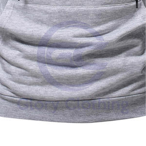 ผู้ผลิตเสื้อผ้า ราคาล่าสุด เสื้อฮู้ดดี้ผู้ชายแบบกันความร้อน ขายดีที่สุด ขายส่ง เสื้อฮู้ดดี้แบบเรียบ รับผลิตตามแบบ สีไม่ซีดจาง บริการ OEM - Product Image 5