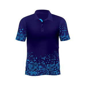 Nuevo Diseño Personalizado 2026 Camiseta Polo de Microfibra para Hombre con Sublimación Completa, Camiseta Polo de Secado Rápido y Transpirable para Hombre - Product Image 6