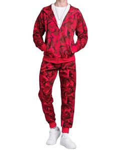 Nuevo Chándal Deportivo Informal Personalizable 2026, 100% Algodón, para Gimnasio y Fitness, para Hombre, con Capucha, Transpirable, para Deporte e Invierno, Ropa Urbana - Product Image 1