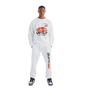 Survêtements de sports d'hiver personnalisés pour hommes de haute qualité 100% coton vêtements d'hiver chauds et écologiques avec design et logo OEM - Product Image 1