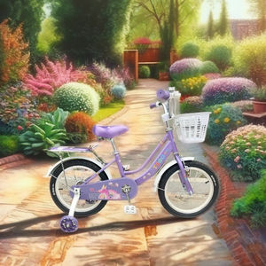 Customized Decals Global <strong>Best</strong>-seller Factory Direct Price Kids <strong>Bike</strong> 1216 Inch Painted Beautiful Price Splot Goods <strong>Girls</strong> <strong>Bikes</strong> - Product Image 1