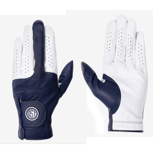 Genuine Leather Golf <b>Gloves</b> Left Right Hand Breathable Grip Professional Tournament Training Custom Logo Team Wholesale OEM QST - Product Image 6