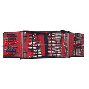 Kit de 61 Piezas de Fórceps y Elevadores de Extracción Quirúrgica Dental Manual de Acero Inoxidable, Herramientas de Limpieza Dental con Agarre Ergonómico, CE - Product Image 6