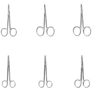 Tijeras Oftálmicas para Iris Curvas de 10.5 cm, Tijeras Delicadas Modelo Bonn para Estrabismo, Tijeras Rectas de 12 cm - Product Image 1