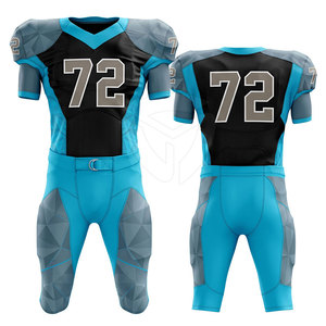 Uniforme de football américain de haute qualité, matière respirante, coutures robustes, parfait pour les matchs de compétition, l'entraînement et les tenues d'équipe. - Product Image 2