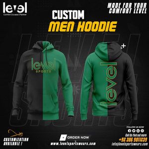 Sweat-shirt à capuche décontracté pour homme en polyester/coton avec poche kangourou, imprimé personnalisé, streetwear écologique pour l'automne - Product Image 4
