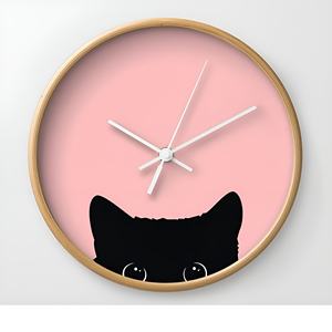 Reloj de pared Digital de madera de diseñador impreso elegante sin vidrio para el hogar, sala de estar, dormitorio, cocina y oficina - Product Image 2