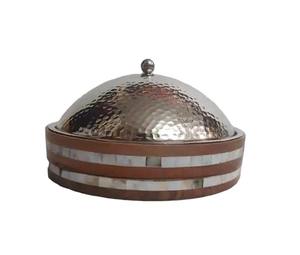 หม้อต้มไข่มุกทรงกลมพร้อมฝาปิดหม้อทรงกลมทำด้วยมือ - Product Image 1