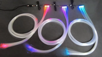 Kit de Iluminación Interior Ambiental de Fibra Óptica Dinámica Symphony de 0.5mm, Garantía de 3 Años, Versión Universal, 12V