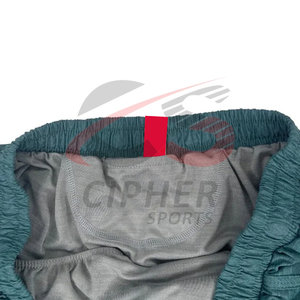 Pantalones cortos de algodón con logotipo personalizado de diferentes colores para hombre, pantalones cortos deportivos informales para gimnasio, ropa de calle para hombre, pantalones cortos deportivos lisos de punto para gimnasio - Product Image 2