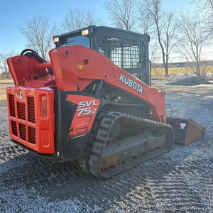 Venta al por mayor de cargadora de dirección deslizante diésel Kubota SVL97-2 con motor de orugas para agricultura y construcción, precio de fábrica. - Product Image 1
