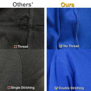 เสื้อสเวตเตอร์ผ้าโพลีเอสเตอร์ระบายอากาศได้ดีสำหรับผู้หญิงเสื้อผ้าแนวสตรีทแบบลำลองสำหรับฤดูหนาวเสื้อผ้าชั้นในแบบมีโลโก้ซักได้ - Product Image 3