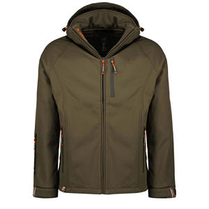 Veste d'hiver spéciale fermeture éclair en polyester pour hommes Veste d'hiver réfléchissante, respirante et stylée avec logo personnalisé - Product Image 2