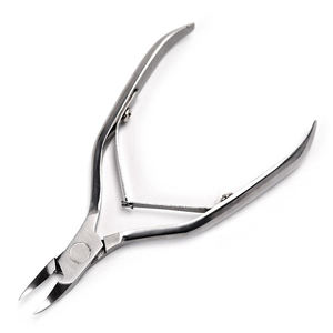 1PC Coupe-cuticules en acier inoxydable pour nail art, pince à ongles, ciseaux, éliminateur de peaux mortes, pince en métal, outils de manucure et de pédicure pour nail art - Product Image 2